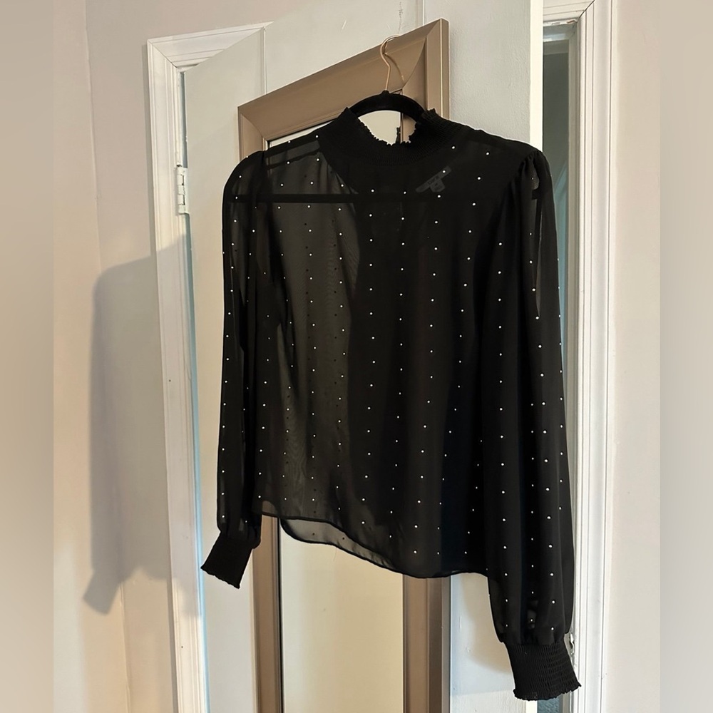 Bar III sheer top